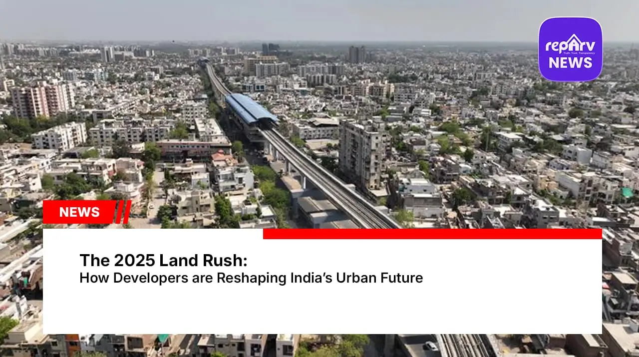 The 2025 Land Rush: How Developers are Reshaping India’s Urban Future
